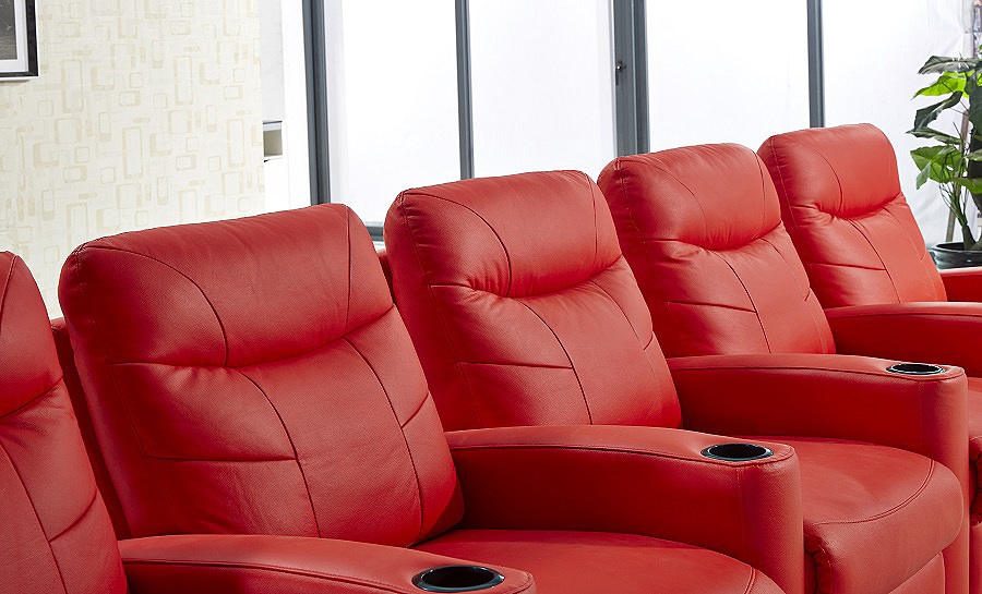 leather theatre chairs